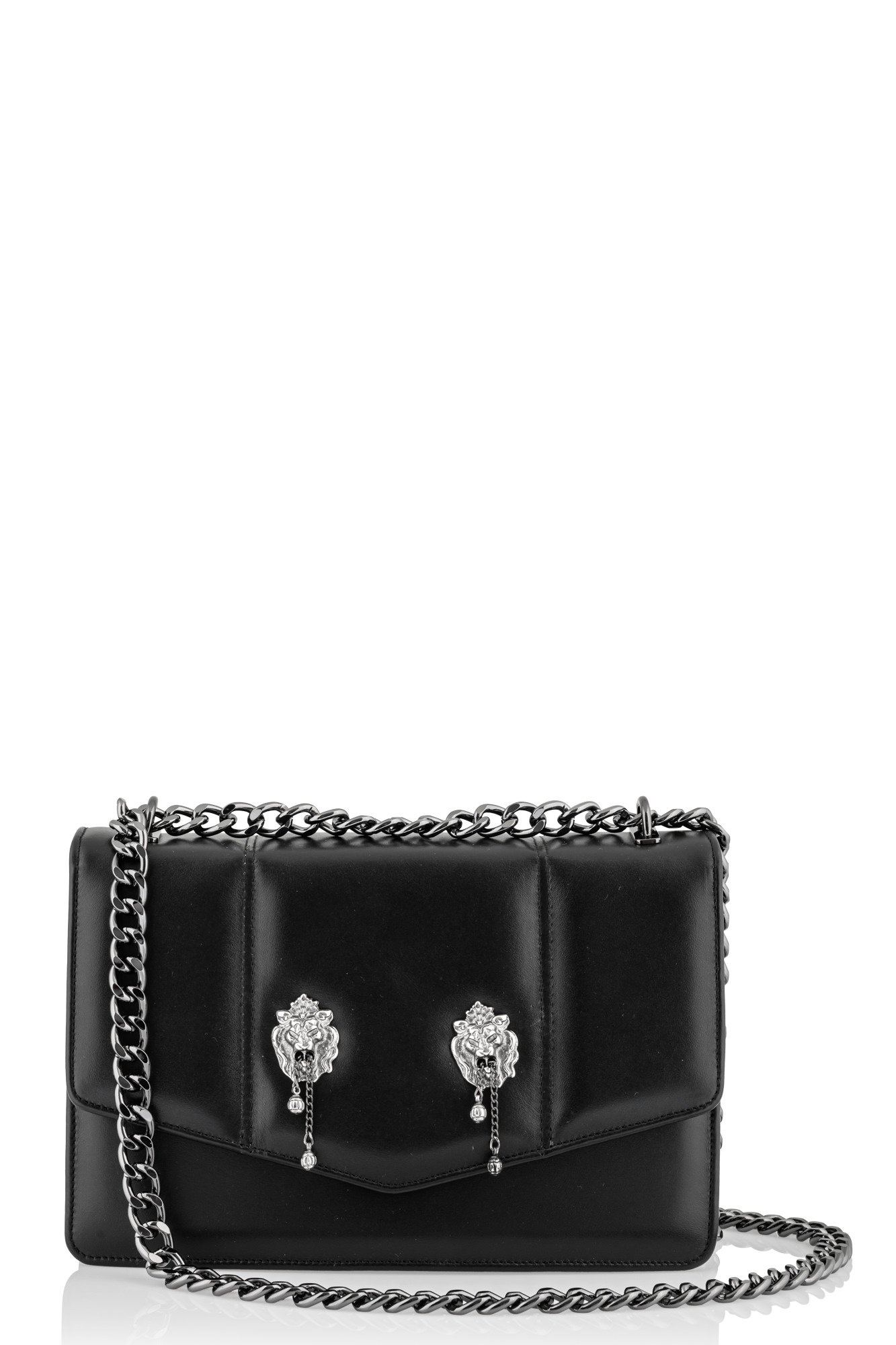 Lilly Vegan Leather Bag in Black - Lollie Collection